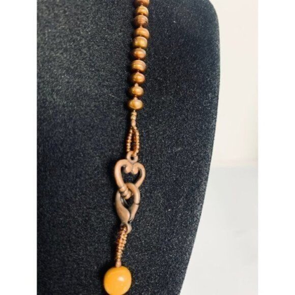 Turquoise Khaulite Copper Pearls Gemstones Crystals Necklace - Picture 7 of 8